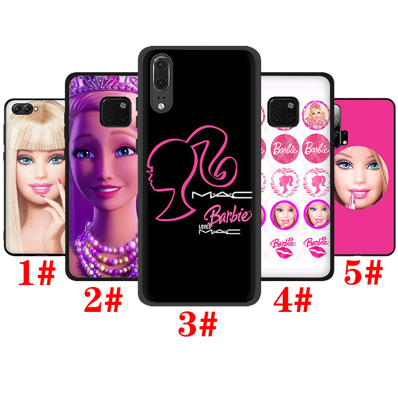 Ốp Lưng Silicone Mềm In Hình Búp Bê Barbie Cho Huawei Y5P Y6P Y8P Y7A Y9A Y7 Y9 Prime 2018 2019