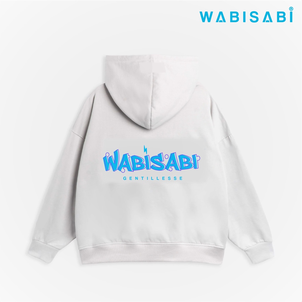 Áo Hoodie Wabisabi nỉ chân cua cotton 100% chính phẩm - WSHD3
