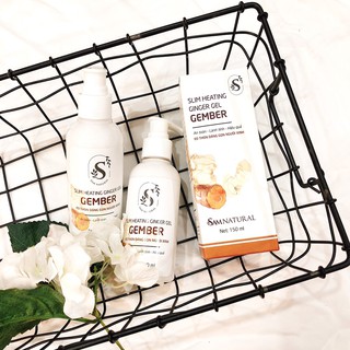 GEL TAN MỠ BỤNG GỪNG GEMBER SAM NATURAL (TẶNG KÈM 1 GEN ĐỊNH HÌNH BỤNG CAO CẤP 150K)