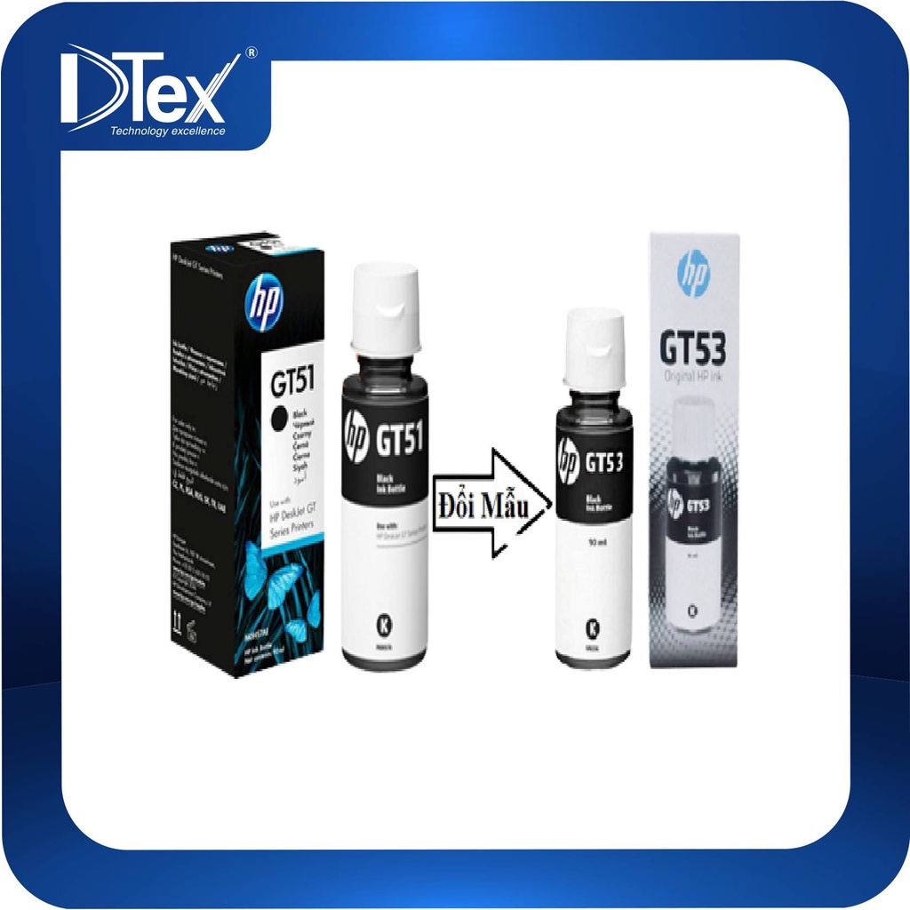 MỰC IN HP GT51 BLACK ORIGINAL INK BOTTLE (M0H57AA) - HÀNG CHÍNH HÃNG