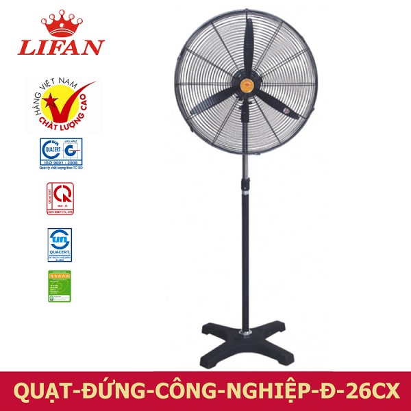 QUẠT ĐỨNG CÔNG NGHIỆP LIFAN Đ-26CX