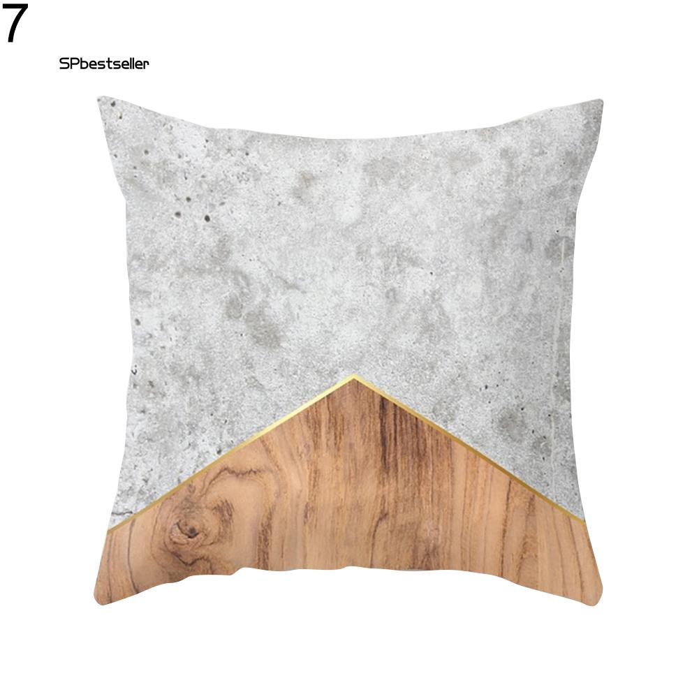 Vỏ gối sofa in họa tiết phong cách hiện đại