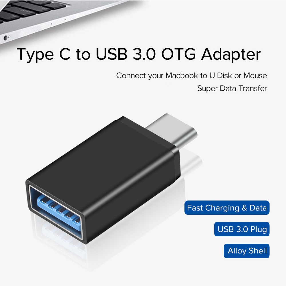 Đầu chuyển đổi Type-C sang USB 3.0 cho điện thoại Macbook | WebRaoVat - webraovat.net.vn