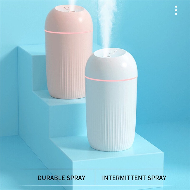 Máy tạo ẩm không khí thơm di động USB 420ml lọc khuếch tán tinh dầu thơm siêu âm sử dụng ở nhà và xe hơi