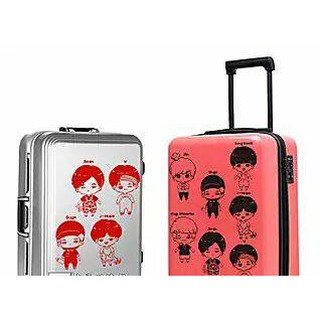 order-sticker dán tường,vali kpop
