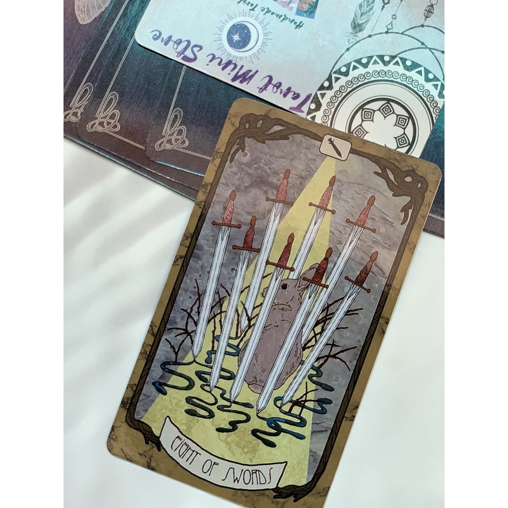 Bộ bài The Forager's Daughter Tarot 78 lá phiên bản đầu tiên size gốc