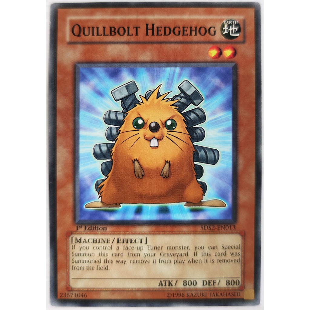 [Thẻ Yugioh] Quillbolt Hedgehog |EN| Common (5D's)