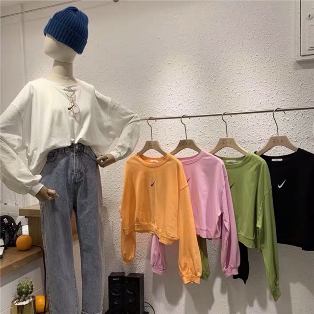 Áo nỉ thu đông trơn ( Combo 420k)