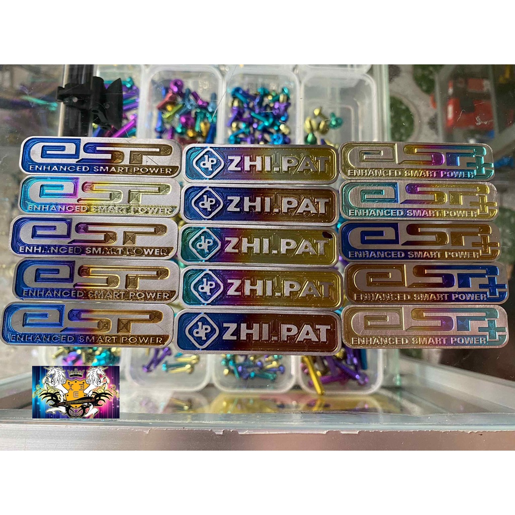 LOGO DÁN ỐP LỌC GIÓ ZHIPAT, ESP, ESP+