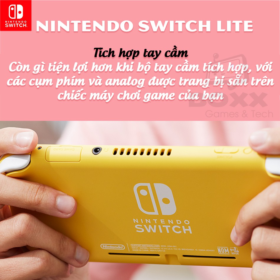 Máy chơi game Nintendo Switch Lite - bảo hành 12 tháng kèm quà tặng