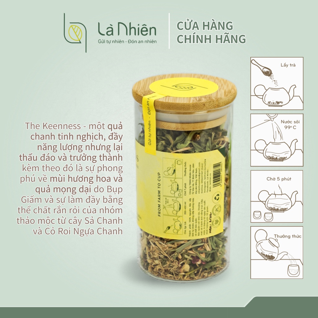 The Keenness Mix Tea - Trà giảm cân Detox, Giúp Giảm Căng Thẳng, Thanh Lọc Cơ Thể.