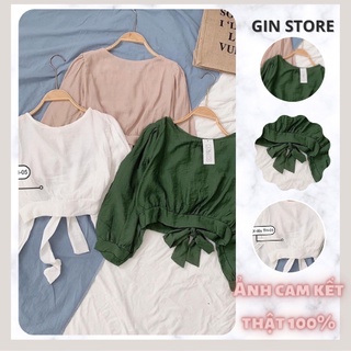Áo Kiểu Cột Dây TH 05 | GinStore