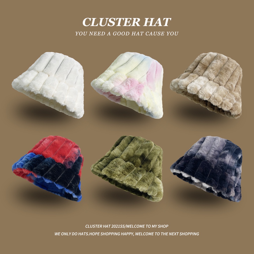 Mũ vành tròn họa tiết nhiều màu sắc dễ thương thời trang cho nữ