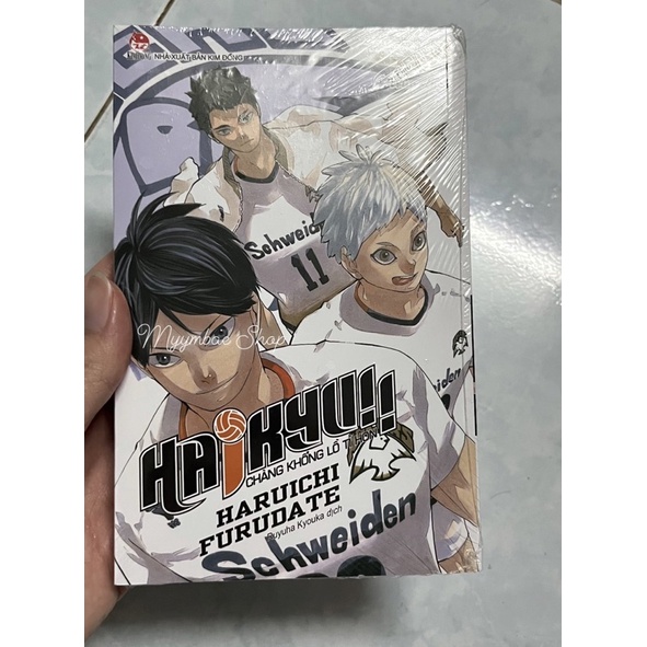 Haikyu - Chàng khổng lồ tí hon 43 ( tặng kèm lót ly)