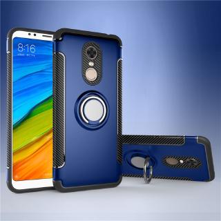 Ốp Lưng Xiaomi Redmi 5 5 Plus / 6 6a 6 Pro / Mi A2 Lite Có Vòng Khuyên Đỡ Điện Thoại Và Nam Châm
