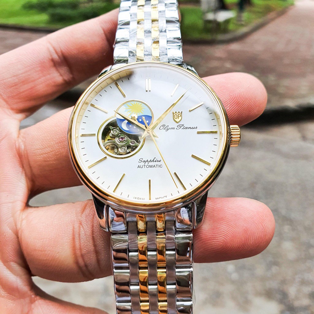 Đồng Hồ Nam Olym Pianus Automatic Mechanical Watch OP990 -389AMSK