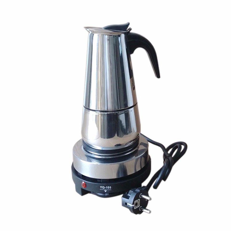 [Mã SRJULY1619 giảm 15K đơn 50K] Ấm pha cà phê Moka Express Inox | 2 cup, 4 cup, 6 cup và 9 cup