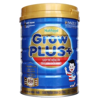 Sữa Bột Nuti Growplus Xanh 900g