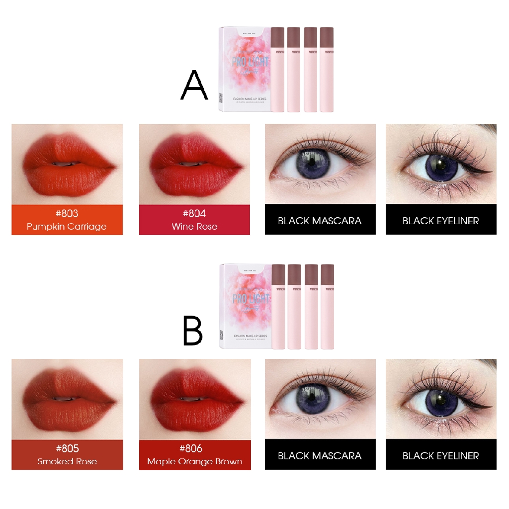 Set 4 món trang điểm HengFang #9103/H7052 tuỳ chọn tiện dụng | BigBuy360 - bigbuy360.vn