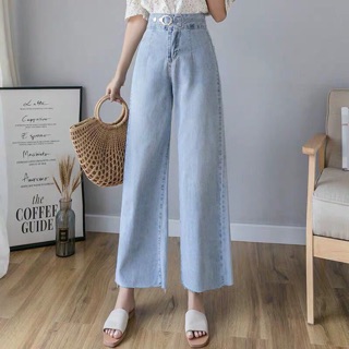 Quần culottes jean mẫu mới ( hình thật )