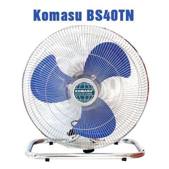 Quạt sàn công nghiệp Komasu 100W dáng quỳ công suất lớn chính hãng