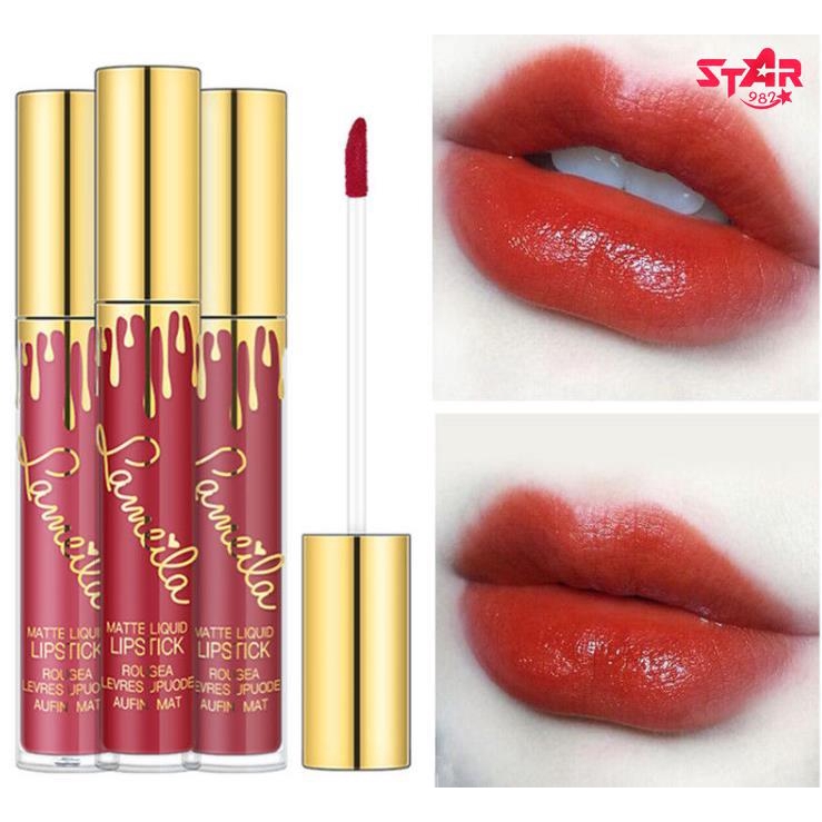 [Hàng mới về] Son Kem Lì Mịn Mượt Như Nhung Và Không Khô Môi