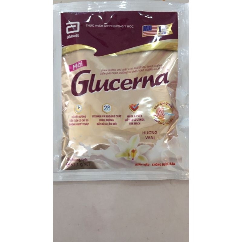 SỮA GÓI GLUCERNA DÀNH CHO NGƯỜI TIỂU ĐƯỜNG 36k/gói