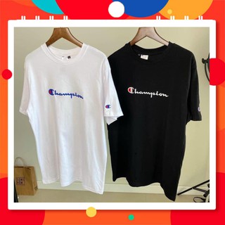[Giá Sỉ][RẺ VÔ ĐỊCH] Áo Thun Nam-Nữ Unisex Champion, Áo Phông Tay lỡ