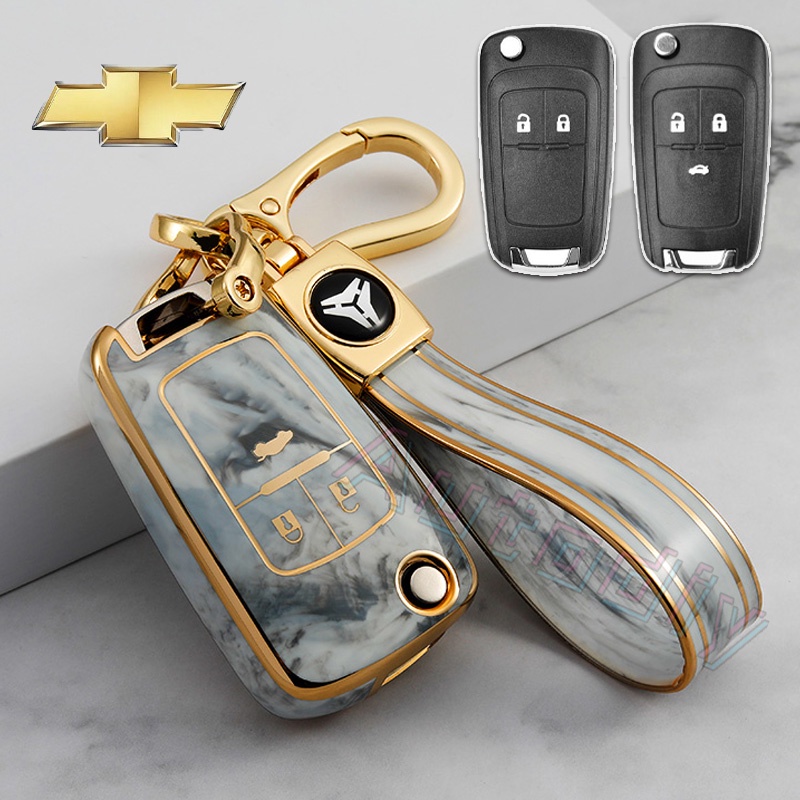 Vỏ Bảo Vệ Chìa Khóa Xe Hơi Chevrolet Covoz Cruze Malibu Equinox Sail Trail Blazer Spark Aveo Suburban Captiva Optra Spin Camaro Sonic Colorado Venture Trax