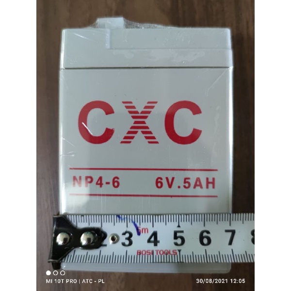 Ắc quy 6V 5Ah - Chuyên dùng cho đèn, quạt sạc. Bảo hành đổi mới 6 tháng.