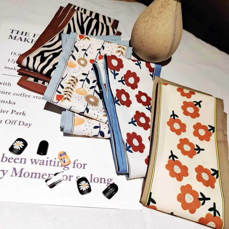 Khăn Choàng Cổ Dài 6cm X 84cm Thời Trang Cho Nữ