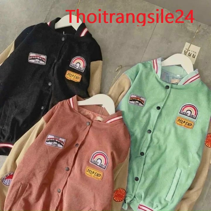 Áo khoác bomber nhung mẫu hot