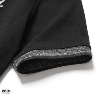 Áo thun phối viền cổ basic Polo Goat Mandinni