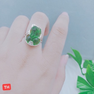 Nhẫn nghê bạc mẫu mới