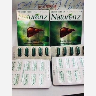 NATURENZ-Giải độc gan,tăng cường chức năng gan(1 vĩ)