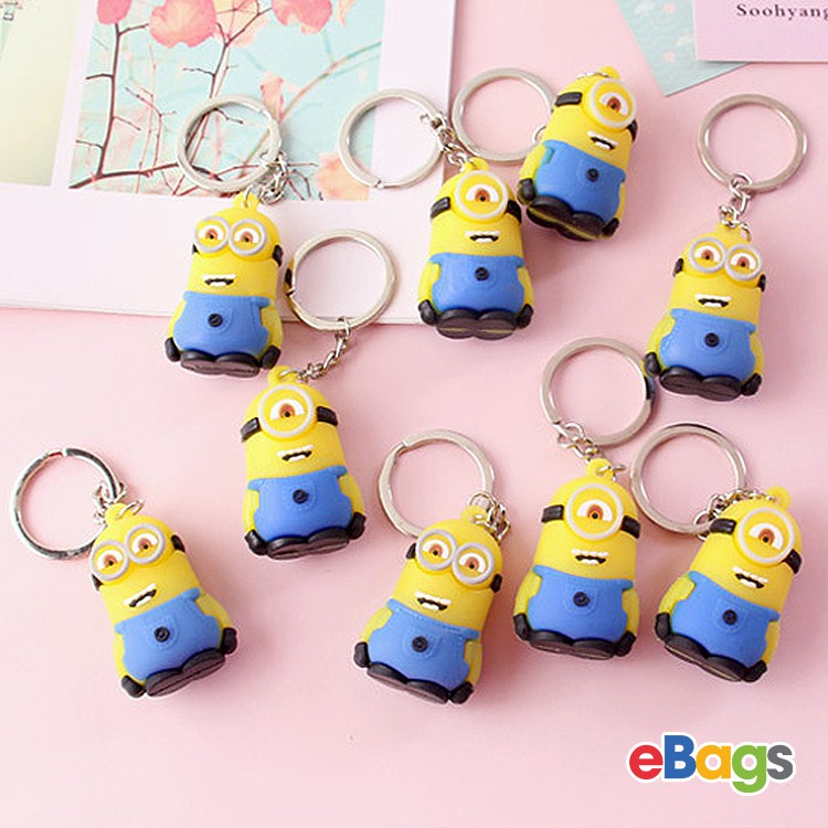 Phụ Kiện Móc Khóa Túi Xách Balo Nữ Minion Cực Đáng Yêu PK24