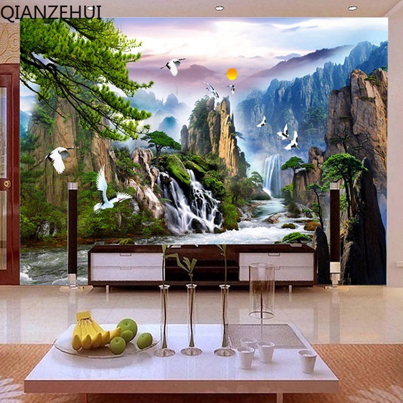 Tranh Thêu Chữ Thập 5d 11ct Tự Làm Hình Phong Cảnh Nước