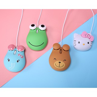 Chuột máy tính có dây USB siêu kute