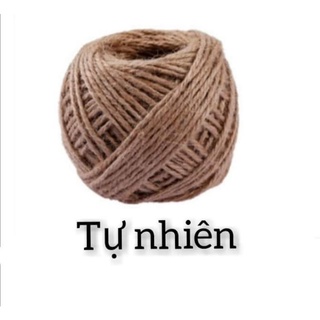 cuộn dây thừng trang trí dài 25m,dày 2mm