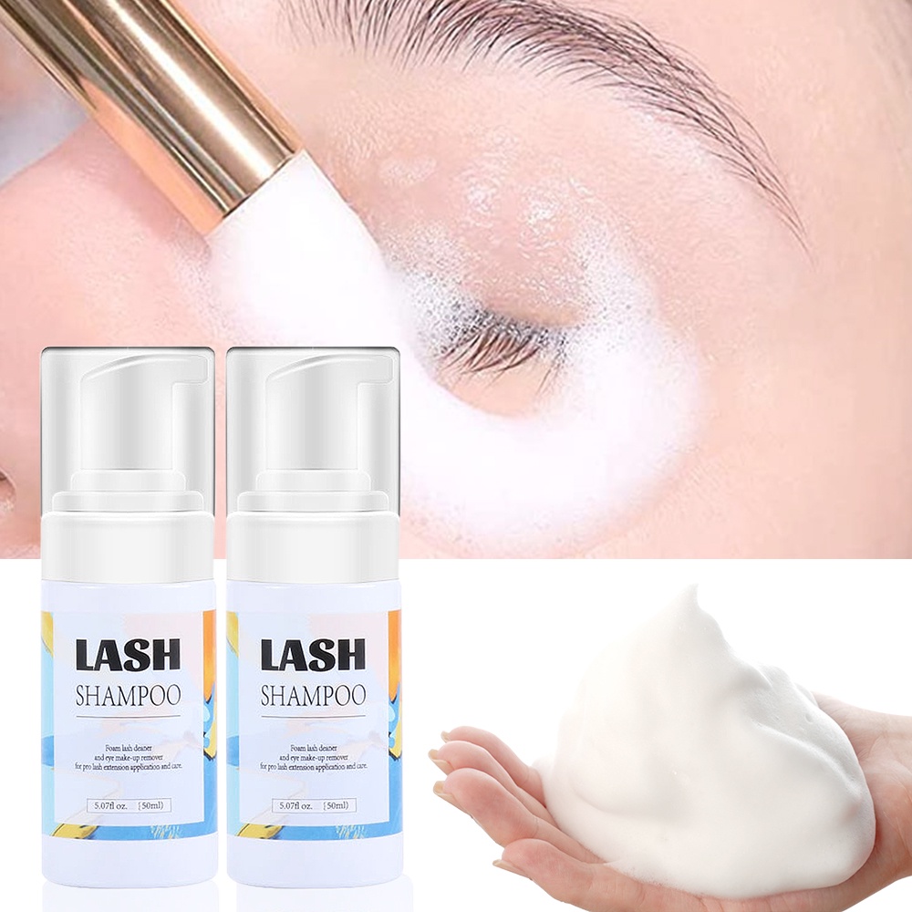 Bọt Tẩy Trang Lông Mi 50ml Không Mùi Tiện Dụng