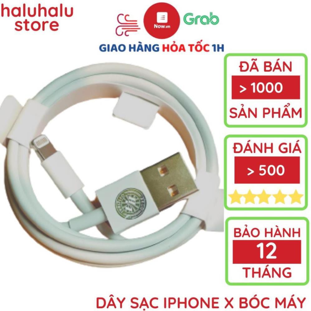 Dây sạc iphone zin chính hãng sạc nhanh iphone 6 7 8 X promax 11 IPAD