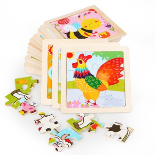 Đồ chơi tranh ghép Puzzle 9 miếng giúp bé thỏa sức sáng tạo