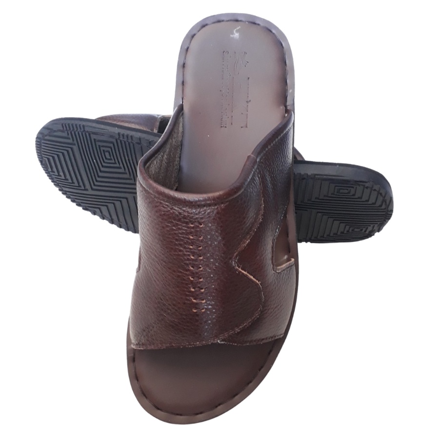 Dép Nam Big Size, Dép Nam Size Lớn 44 45 46 47 48 Da Bò Thật Cao Cấp HKT Shop