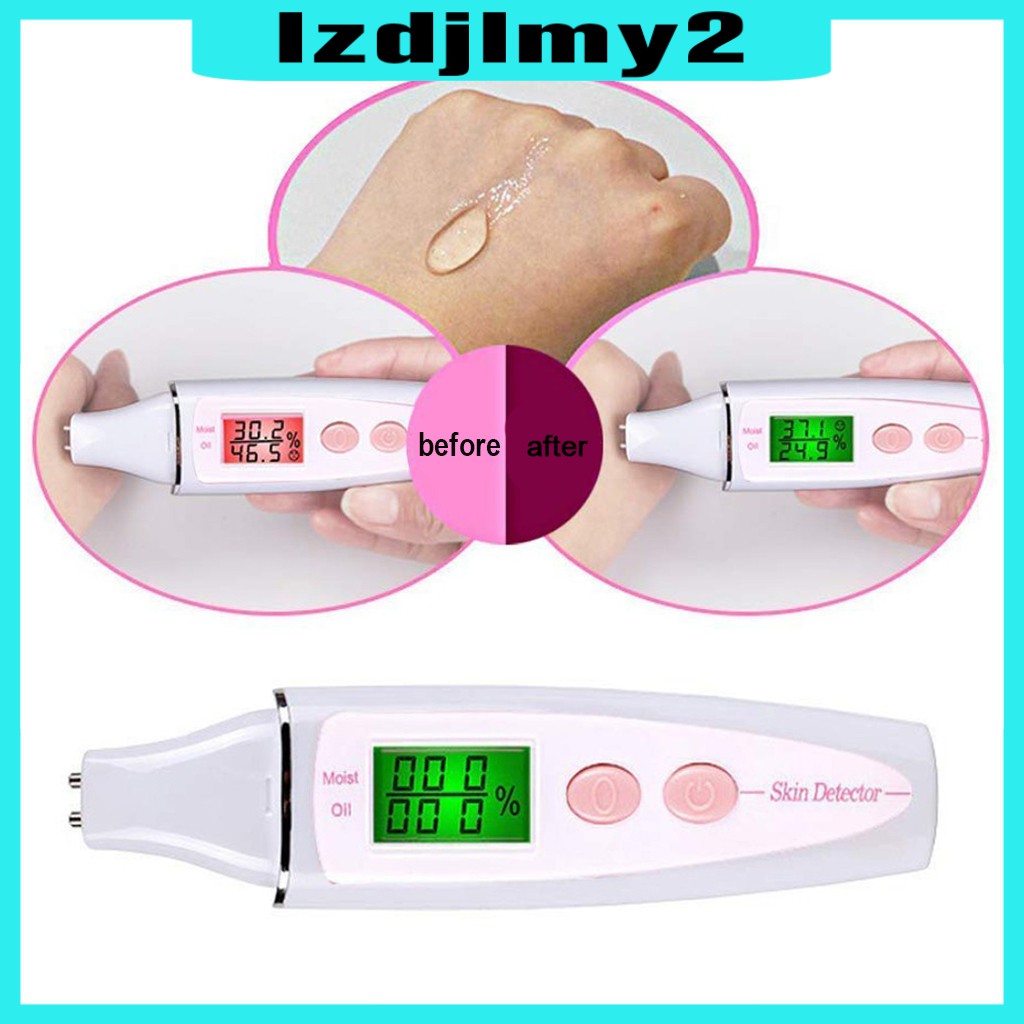 Máy Phân Tích Dưỡng Ẩm Da / Chăm Sóc Da Mặt Màn Hình LCD Kỹ Thuật Số La