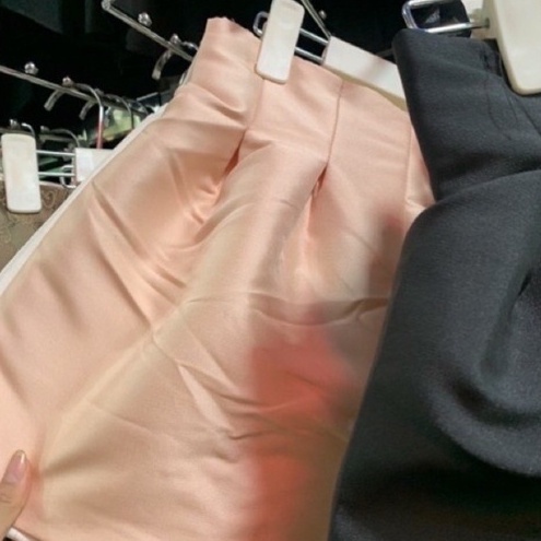 Quần short nữ ống rộng cạp cao - Quần đùi nữ style công sở lưng cao - CV0044 | steven.factory