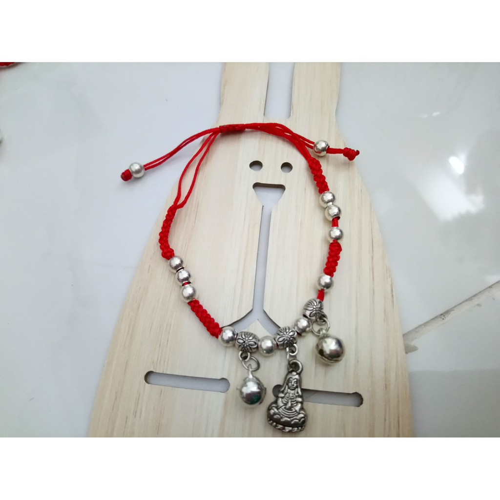 Vòng tay free size phong thủy mix kim loại Phật Bà, hàng luôn có sẵn, mẫu đẹp y hình. hình shop tự chụp nha các bạn.