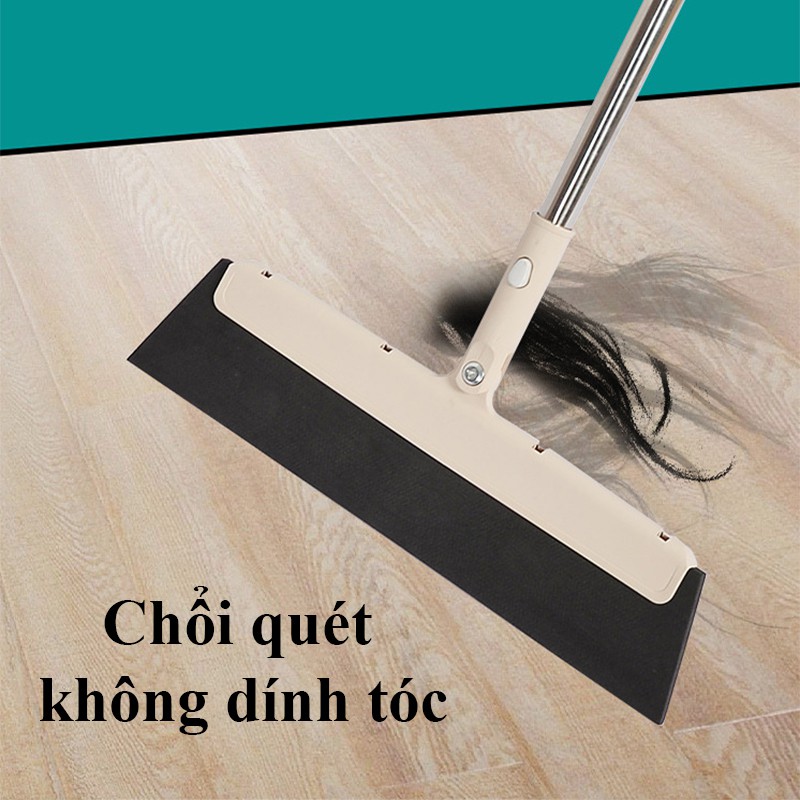 Chổi gạt nước, Chổi quét nước lau kính vệ sinh đa năng xoay 360 độ tiện dụng cán chổi có thể điều chỉnh kích thước