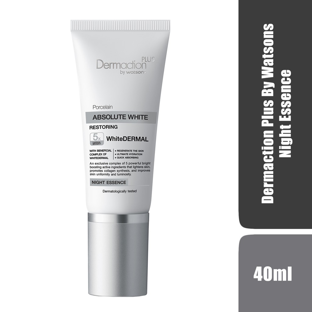 Tinh Chất Phục Hồi Da Dermaction Plus By Watsons Night Essence Ban Đêm 40ml