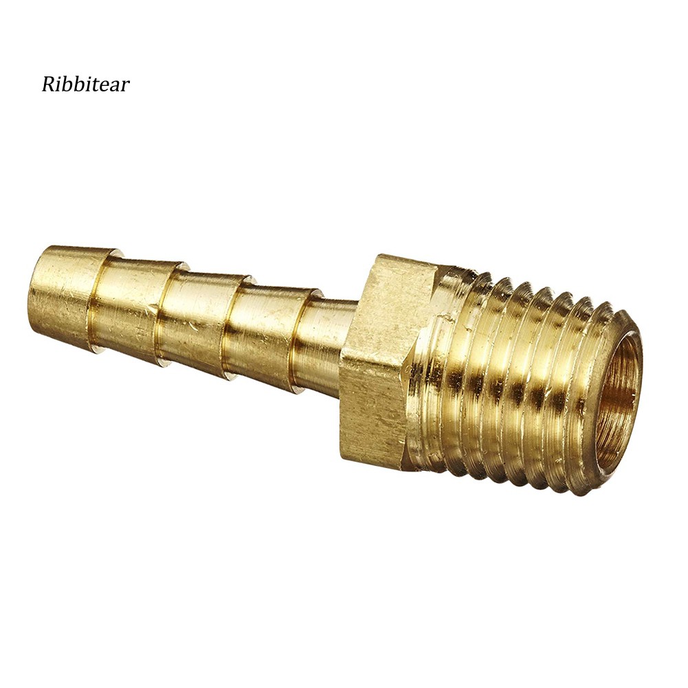 Đầu Nối Ống Nước 1 / 4 inch Barb Sang 1 / 4 inch NPT Bằng Đồng Thau Chuyên Dụng