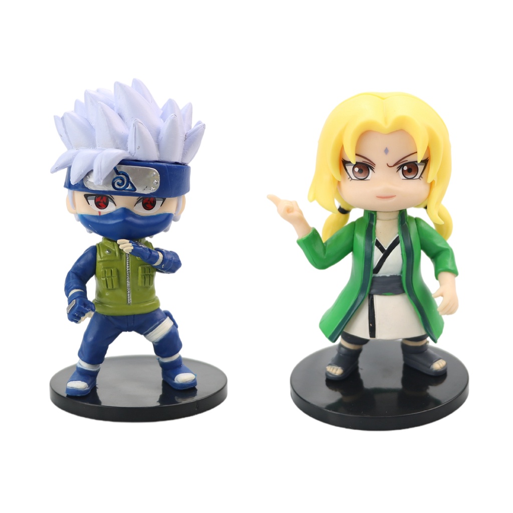 Mô hình để bàn 6 nhân vật Naruto phong cách ChiBi cao 11cm - NTR03A